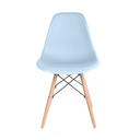 Ver imagem 2 de Cadeira Eames Pés de Madeira Azul Claro