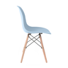 Cadeira Eames Pés de Madeira Azul Claro - 3