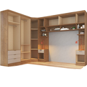 Ver imagem 1 de Dormitório Modulado Infinity 2.17 – Design Compacto e Funcional para Seu Espaço:macadâmia
