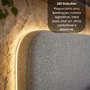Ver imagem 7 de Cabeceira Modulada King 200 cm Organica com LED Linho Cinza Vconcept