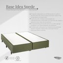 Ver imagem 4 de Base Box Queen Idea Suede 158 Verde