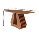 Ver imagem 3 de Mesa de Jantar Agata Mdf com 4 Cadeiras Estofadas Suede Nude Molci