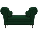 Ver imagem 2 de Recamier Grécia 160x50 Suede Verde - Dominic Decor Grecia