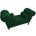 Ver imagem 1 de Recamier Grécia 160x50 Suede Verde - Dominic Decor Grecia