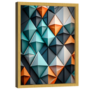 Ver imagem 1 de Quadro Decorativo Abstrato 3d