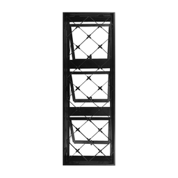Janela Vitro Maxim-ar 50x150 Req 12cm Vertical Grade Xadrez - 1