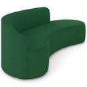 Ver imagem 6 de Sofá 4 Lugares para Sala 220cm Orgânico Wendi Veludo Verde I01 - Mpozenato