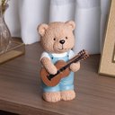 Ver imagem 3 de Figura Decorativa Wolff Ursinho c/ Violao Teddy Charm Resina
