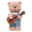 Ver imagem 2 de Figura Decorativa Wolff Ursinho c/ Violao Teddy Charm Resina