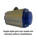 Ver imagem 3 de Ap700l083 Atuador Pneumático Dupla Ação - 86 Nm