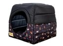 Ver imagem 3 de Cama Iglu e Toca para Cachorro Luppet Luxo Preto Cachorro G