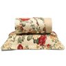 Cobre Leito Buettner Solteiro Microfibra Estampado Renove Lais 2 Peças Bege - 1