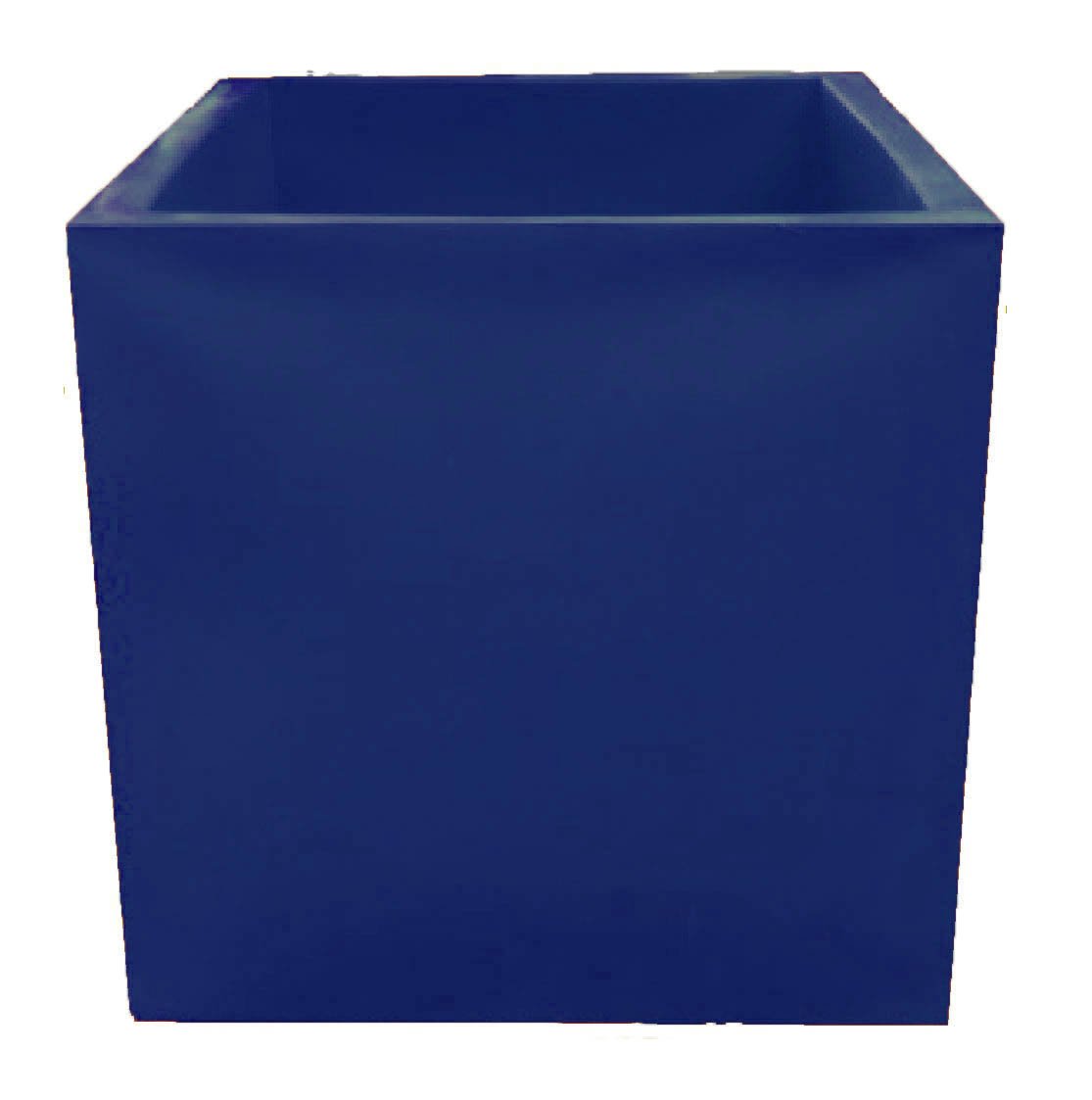 Vaso Plantar plantas Quadrado Polietileno 20x20 BGPLASTICOS V10 MARROM MADEIRA 015 - 11