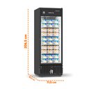 Ver imagem 2 de Visa Cooler Sorvete Freezer Porta Vidro Aquecido Ar Forçado -22ºc 570l Vcs570pvpb 220v - Refrimate
