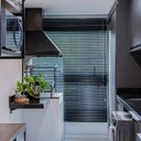 Ver imagem 1 de Persiana Horizontal Preto 25mm - ( Largura 100 X Altura 166cm )