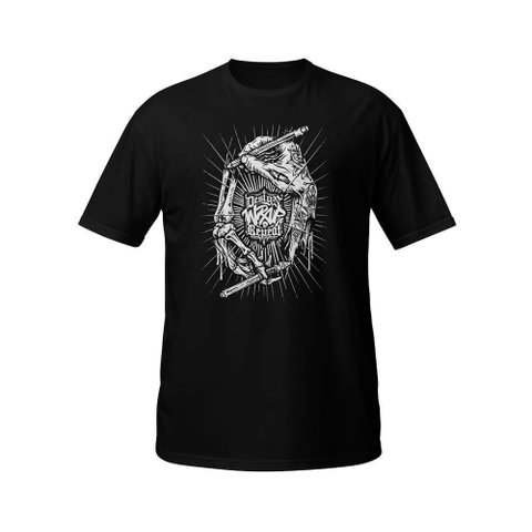 2967 - Camiseta "design Wrap Repeat" Preta Paint Is Dead M