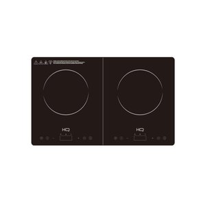 Cooktop de Indução Hq 2 Bocas Portátil 2000w Preto Hq-ids3502 127v