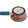 Estetoscopio 3m Littmann Classic Iii 5807 Azul Caribe com Rainbow - 4