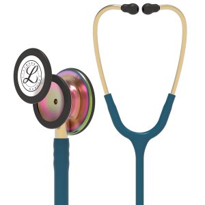 Estetoscopio 3m Littmann Classic Iii 5807 Azul Caribe com Rainbow