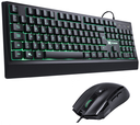Ver imagem 1 de Teclado VX Gamer Defender Led 7 Cores 1.8m Usb Gt300 + Mouse VX Gamer Icarus 3200 Dpi Ajuste De Peso