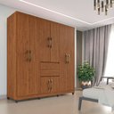Ver imagem 1 de Guarda Roupa Casal IMOP 8 Portas Master com Pés
