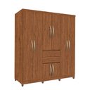 Ver imagem 2 de Guarda Roupa Casal IMOP 8 Portas Master com Pés