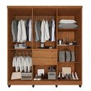 Ver imagem 4 de Guarda Roupa Casal IMOP 8 Portas Master com Pés