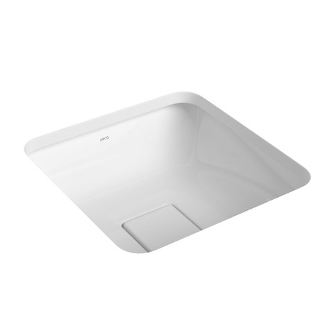 Cuba de Embutir Quadrada 30cm Branca Deca