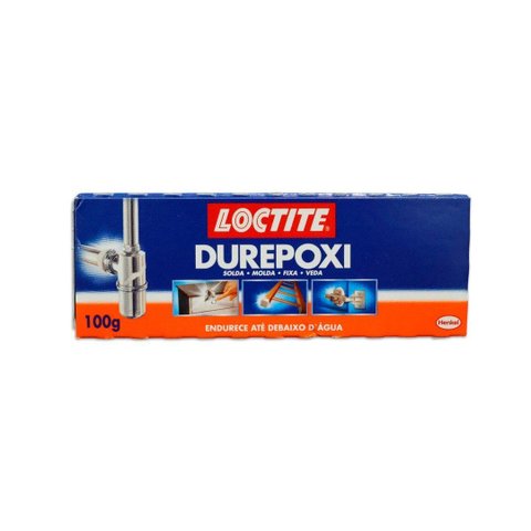 Durepoxi Henkel Cinza Conserta Tudo Resistência Máxima 100gr
