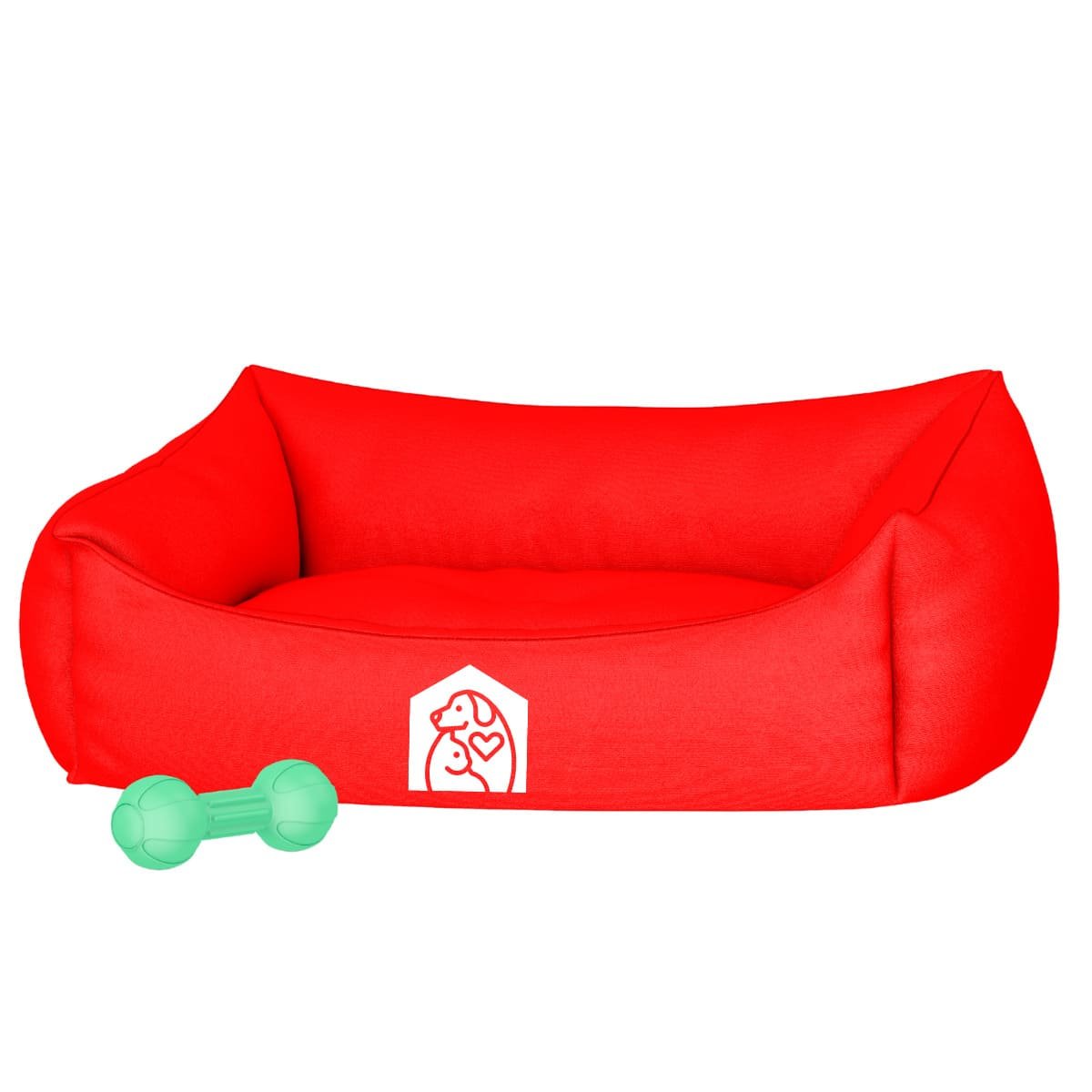 Cama Pet Para Cachorro Gato Pequeno Vermelha Cachorro E Gato:Vermelho - 2