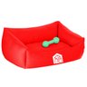 Cama Pet Para Cachorro Gato Pequeno Vermelha Cachorro E Gato:Vermelho - 3