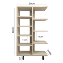 Ver imagem 4 de Sapateira Prática e Versátil Móvel Multi-uso 50x30x80cm Branco