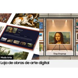 Smart Tv 43 Polegadas QLED 4K The Frame 43LS03B Samsung - 5