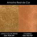 Ver imagem 4 de Poltrona Decorativa Maya Base Giratoria Linho Color Trend e Courino Tca 219 Tcs 727 Moll