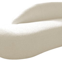 Kit Divã Luna 140cm Lado Esquerdo e 02 Poltronas Base de Ferro Dourado Linho - 10
