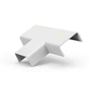 10 Unidades Conexão para Canaleta Tee Tamanho 20 X 10mm Branco Durín