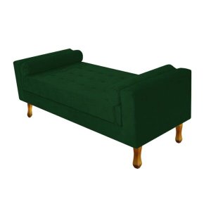 Recamier Félix Queen Size 160cm Suede Verde