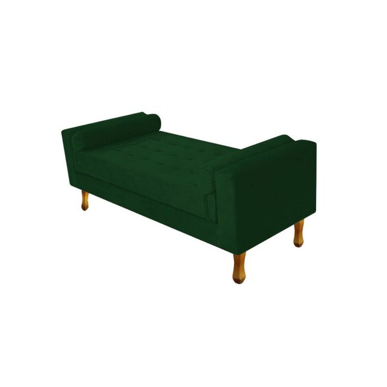 Recamier Félix Queen Size 160cm Suede Verde