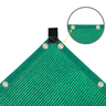 Tela Sombrite Decorativo Verde 90% 4m X 5m Bainha e Ilhós a Cada 50cm - 1