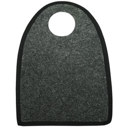 Lixeira Lixinho Automotiva Carro Carpete Logo Bordado para Câmbio Grafite - 4