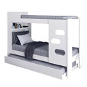 Ver imagem 1 de Beliche Floripa Com Cama Auxiliar Para Colchão 0,88M Branco