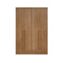 Ver imagem 1 de Modulo de Casal Safira para Guarda-roupas em Mdf com 4 Portas e 3 Gavetas Una Mobília