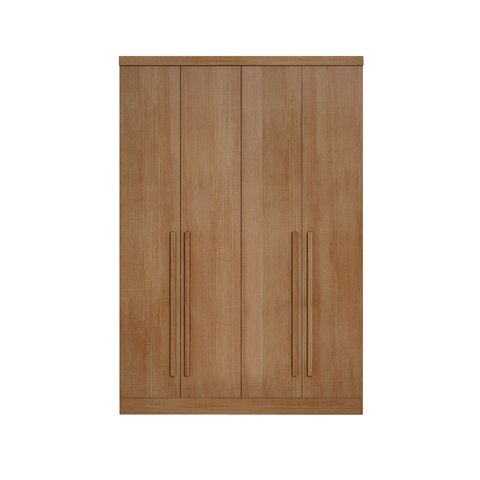 Modulo de Casal Safira para Guarda-roupas em Mdf com 4 Portas e 3 Gavetas Clic Móveis