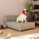 Ver imagem 1 de Cama Box Pet Dog Retriever Cachorro Porte Grande 80 cm Cor Nude - Comprar Moveis em Casa