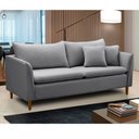 Ver imagem 1 de Sofá Living Kassia 2 Lugares 1,54m Azul Lansofbr