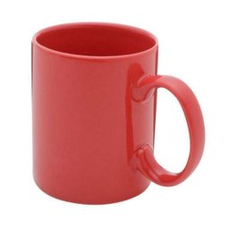 Caneca Porcelana Vermelha Geek Gato Felix 300ml - 2