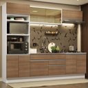 Ver imagem 1 de Cozinha Completa 270010 Com Armário E Balcão Branco/Rustic