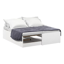 Ver mais imagens de Bicama Solteiro Vira Casal Mdf Incluso 2 Colchões 3 em 1:branco