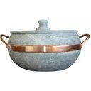 Ver imagem 5 de Panela Alças de Cobre Número 0,8 em Pedra Sabão