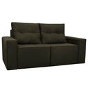 Ver imagem 3 de Sofá 2 Lugares Onix 1,80m para Sala Confortavel Sued Herrero Cor:marrom